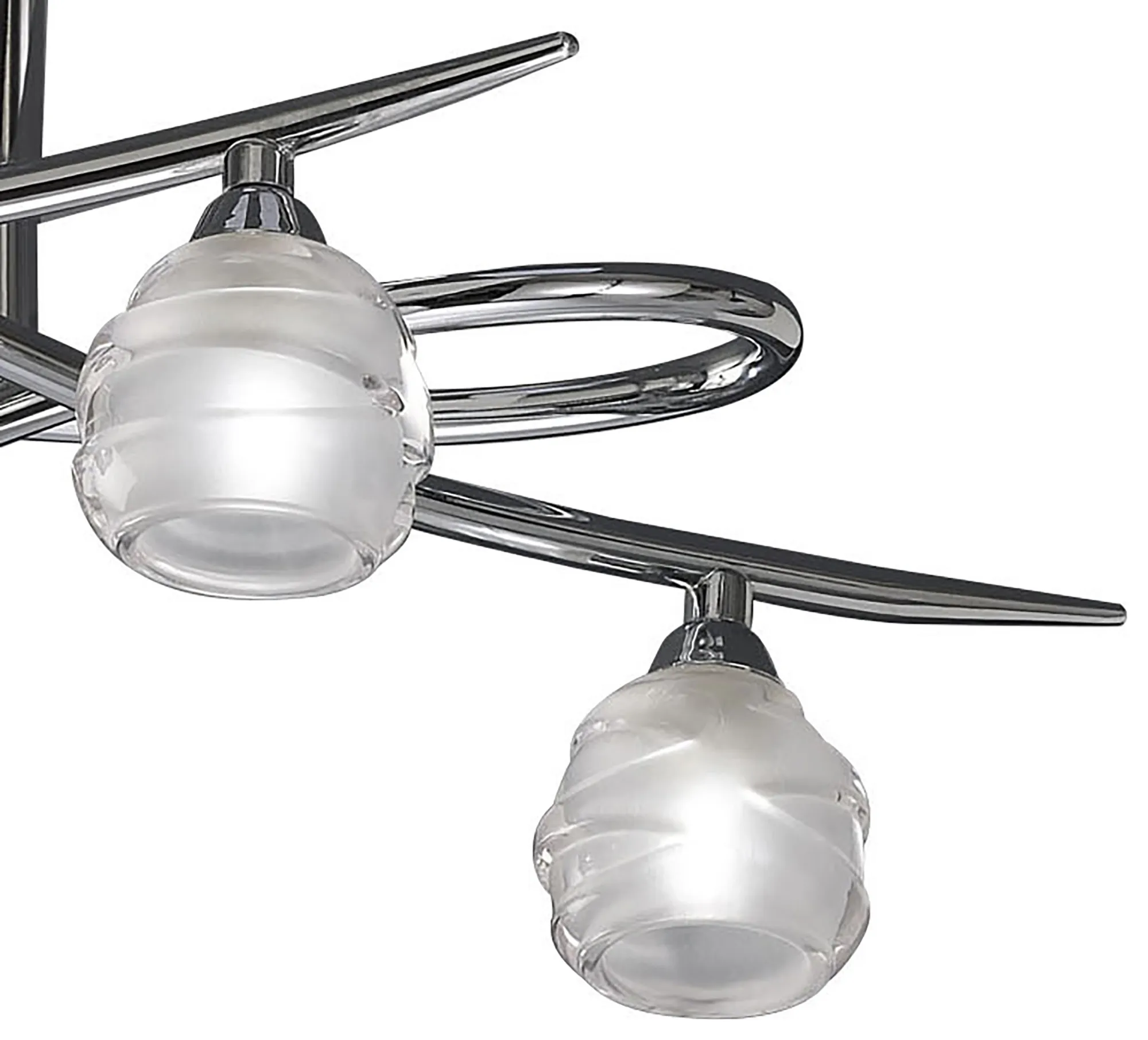 Loop Ceiling 4 Light M1803  Mantra Loop CH